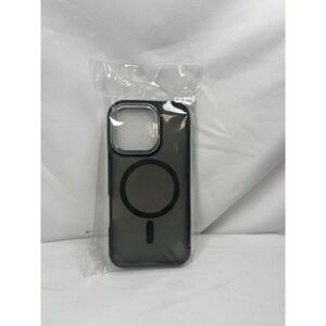 For iPhone 16 Pro Magnetic Case Clear Black MagSafe Compatible New
